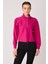 Dik Yaka Fermuarlı Örme Sweatshirt 1
