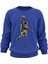 Oversize Smaçör Astronot Baskılı Çocuk Sweatshirt 5