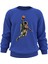 Ada Bebek Çocuk Oversize Smaçör Astronot Baskılı Çocuk Sweatshirt 5