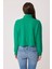 Dik Yaka Fermuarlı Örme Sweatshirt 5
