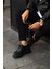 - Siyah Floter Yüksek Siyah Taban Erkek Sneakers 3