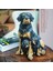 El Yapımı Rottweiler Köpek Figürü ve Yavruları – Ev Dekoru İçin Heykeli - Mükemel orijinal tasarım 1