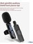 K11 Lightning Kablosuz Wireless Hd Yaka Mikrofonu Siyah WNE0204 1