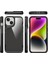 iPhone 15 Kılıf Kamera Çıkıntılı Lüx Şeffaf Silikon 4
