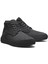 Mıd Lace Up Sneaker Siyah Erkek Düz Bot 3