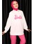 Krem Barbie Baskılı İki İplik Sweatshirt 1