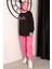 Siyah Barbie Baskılı İki İplik Sweatshirt 2