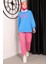 Saks Mavi Barbie Baskılı İki İplik Sweatshirt 3