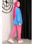 Saks Mavi Barbie Baskılı İki İplik Sweatshirt 4