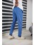 Erkek Slım Fıt Jogger Pantolon Double Paça Yüksek Kalite Desenli Kumaş Likralı 2