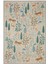Floral Mira Bej Pastel Botanik Tema Dokuma Taban Halı Mira 1318 1