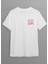 Beyaz Baskılı T-Shirt HC010 1