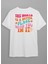 Beyaz Yazı Baskılı T-Shirt HC019 2