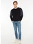 Gmg Fırenze Bisiklet Yaka Slim Fit Açık Lacivert Erkek Kazak ZR22MFW04205 2