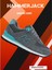 1743-PERU Hakiki Deri Anatomik Eva Tabanlı Unisex Sneakers Ayakkabı - NKT01743-GRI Turkuaz-36 1