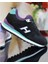 1743-PERU Hakiki Deri Anatomik Eva Tabanlı Unisex Sneakers Ayakkabı - NKT01743-SIYAH Mor-36 2