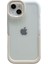 Iphone 14 Için Cep Telefonu Kapağı Anti-Shock Anti-Shock Kickstand Arka Kamera Halkası Telefon Koruyucu Geri Kılıf Beyaz (Yurt Dışından) 1