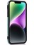 Iphone 14 Telefon Kasası 6.1 Inç Çizik Anti-Cratch Telefon Kapağı Pu Deri+Tpu Kart Tutucu Omuz Kayış Yeşil ile Kickstand (Yurt Dışından) 4