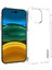 Iphone 14 Pro Telefon Kılıfı Için 6.1 Inç Anti-Güz Kristal Şok Emici Köşeler ile Clear Slip Slip Strip Edge Koruyucu Tpu Arka Kapak (Yurt Dışından) 1