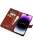 Iphone 14 Pro Telefon Kılıfı Şok Geçirmez Çılgın At Dokulu Pu Deri Manyetik Kapanma Flip Cüzdan Kapağı Stand-Sarı (Yurt Dışından) 4