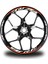 Turuncu Yamaha R1M Jant Sticker Etiket 1