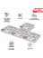 Kendinden Yapışkanlı Karma Kahve Desenli Pvc Karo 30X30 cm (11 Adet) 1m2 2