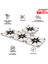 Kendinden Yapışkanlı Siyah Yıldız Desenli Pvc Karo 30X30 cm 4 Adet 0,36 m2 2