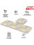 Kendinden Yapışkanlı Soft Çiçek Desenli Pvc Karo 30X30 cm 4 Adet 0,36 m2 2