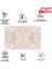 Kendinden Yapışkanlı Bej Mermer Desenli Pvc Panel 41x62 Cm 4 Adet 1 M² 2