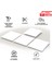 Kendinden Yapışkanlı Düz Beyaz Desenli Pvc Karo 30x30 cm 11 Adet 1m2 2