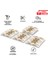 Kendinden Yapışkanlı Silinebilir Mermer 003 Desenli Pvc Karo 30X30 cm (56 Adet) 5m2 2