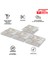 Kendinden Yapışkanlı Gri Mermer Desenli Pvc Karo 30X30 cm (56 Adet) 5m2 2