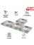 Kendinden Yapışkanlı Kimono Desenli Pvc Karo 30X30 cm (56 Adet) 5m2 2