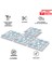 Kendinden Yapışkanlı Mavi Kabuki Desenli Pvc Karo 30X30 cm (56 Adet) 5m2 2