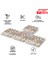 Kendinden Yapışkanlı Karma Afrika Desenli Pvc Karo 30X30 cm (56 Adet) 5m2 2