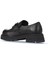 Siyah Deri Kadın Loafer 01WZ1404 4