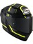 Track-1 Kask Nınety Seven Gun Metal-Yellow 2