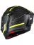 Track-1 Kask Nınety Seven Gun Metal-Yellow 3