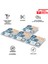 Kendinden Yapışkanlı Kontrast Desenli Pvc Karo 30X30 cm (56 Adet) 5m2 2