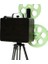 Ayaklı Kamera Tripod Model Vintage Dekoratif Hediyelik 4