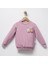 Jolbaby Örgü Çiçek Detaylı Kız Çocuk Sweatshirt Bluz 1