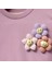 Jolbaby Örgü Çiçek Detaylı Kız Çocuk Sweatshirt Bluz 2