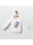 Jolbaby Çiçek Detaylı Kız Bebek Sweatshirt Bluz 2