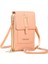 Kadın Yumuşak Deri Dokunmatik Ekran Cep Telefonu Crossbody Omuz (Yurt Dışından) 1