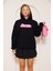 Barbie Baskı Oversize Sweatshirt 4