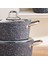 Biogranit Navy Stone 6 Parça Midi Tencere Seti 4