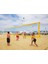 Kr 135 Beach Voleybol Filesi (Saks Mavi/kırmızı/turuncu) 1
