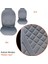 Koltuk Minderi Modern Spor Gri 2 Li BR4818102 Koyu Gri 2