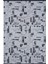 Bodrum Bdr 113 Gri Özel Latex Kaymaz Tabanlı Kilim 1