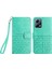 - 1383 Xiaomi Redmi Note 12 5g Için Kart Tutuculu Deri Cüzdan Telefon Kılıfı - Yeşil (Yurt Dışından) 1